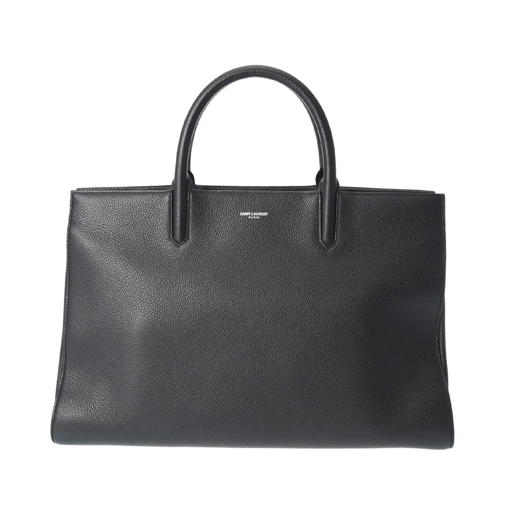Yves Saint Laurent Cavalive Gauche 2Way Leather Bag Black